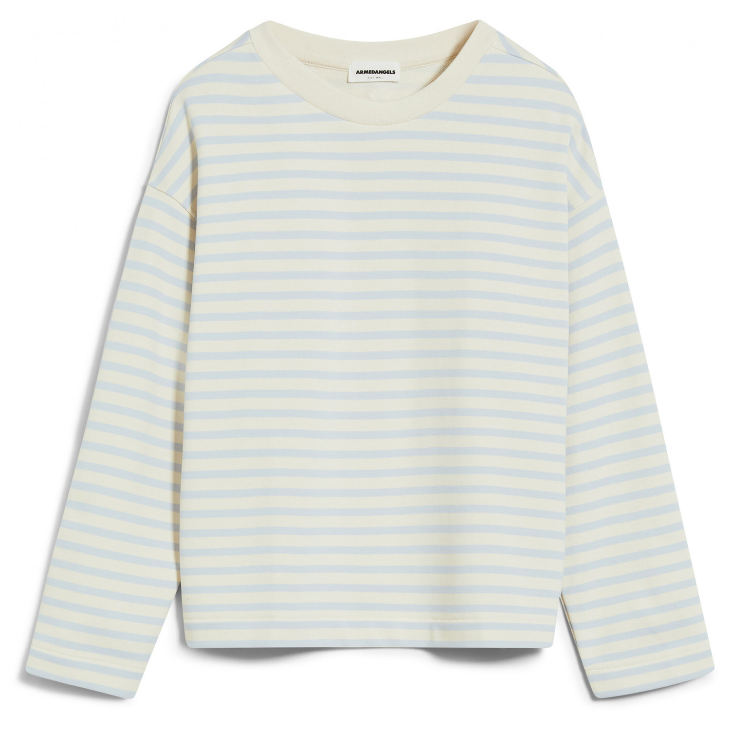 

Пуловер Armedangels Women's Frankaa Stripe, цвет Morning Sky/Undyed
