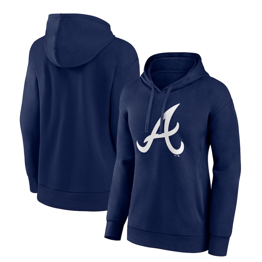 

Пуловер с капюшоном Fanatics Branded Atlanta Braves, нави