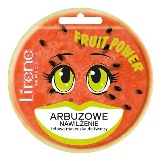 

Увлажняющая гелевая маска для лица с арбузом, 10 мл Lirene, Fruit Power