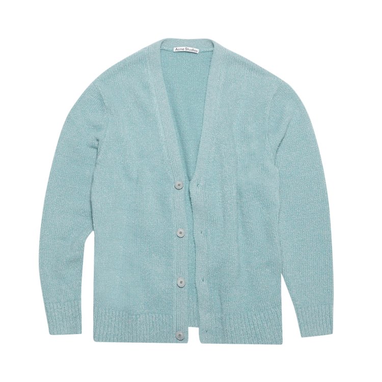 

Кардиган Acne Studios Wool Blend Cardigan, синий