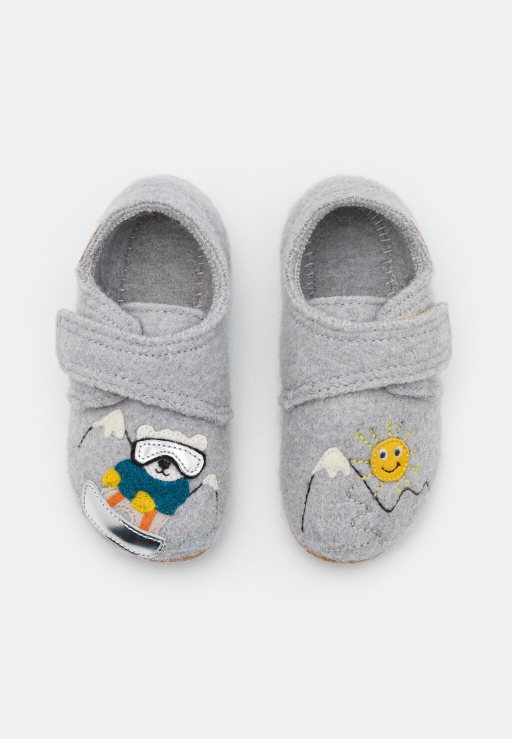 

Тапочки KLETTMODELL SNOWBEAR Living Kitzbühel, цвет hellgrau