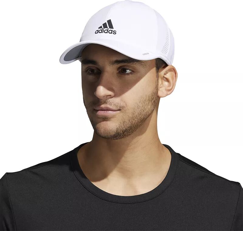 цена Мужская кепка Adidas Superlite II, белый/серебристый