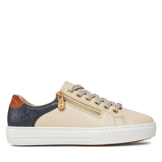 

Кроссовки Rieker L59A1-60 Beige Combination, бежевый