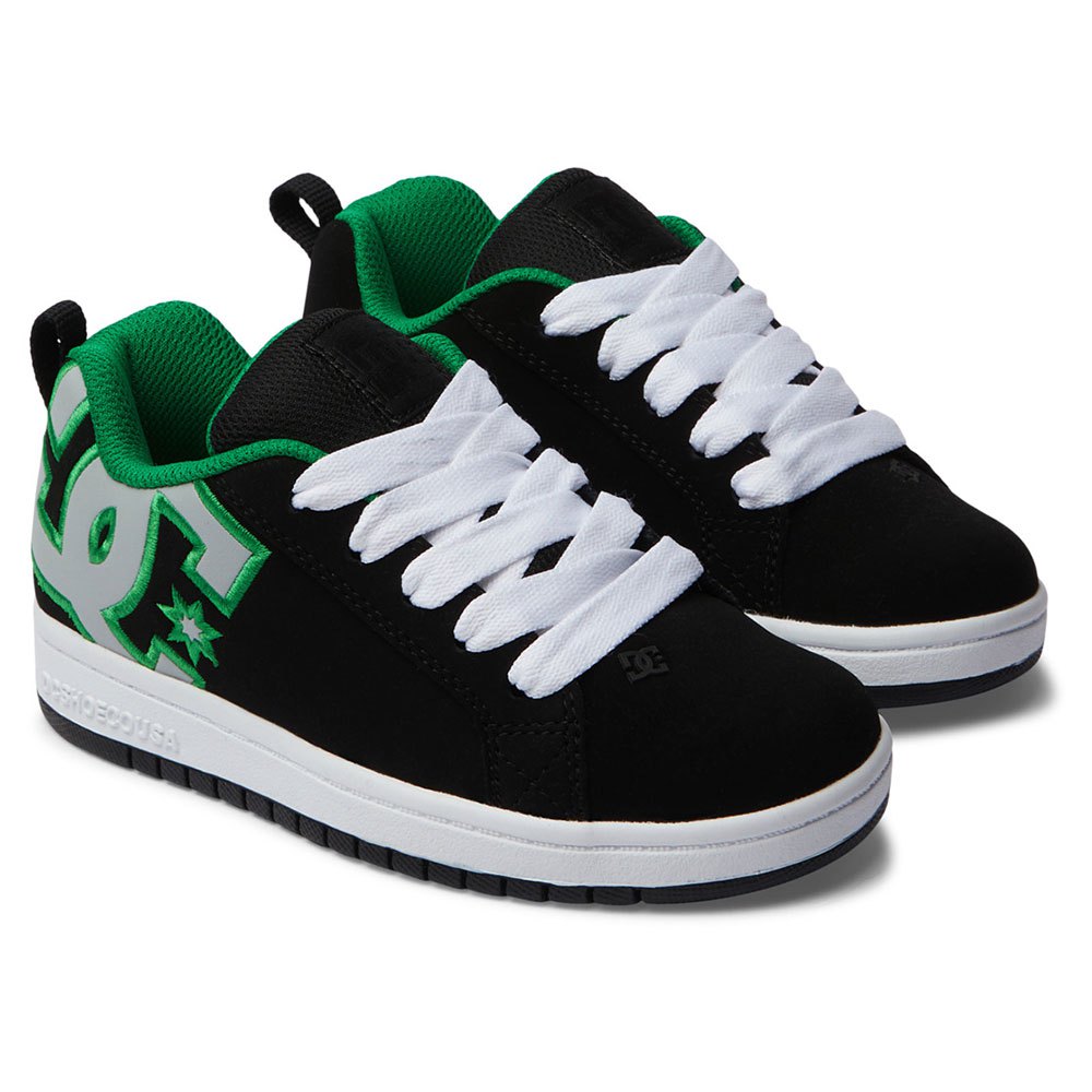 Кроссовки Dc Shoes Court Graffik, зеленый кроссовки dc shoes court graffik unisex black multi coloured white
