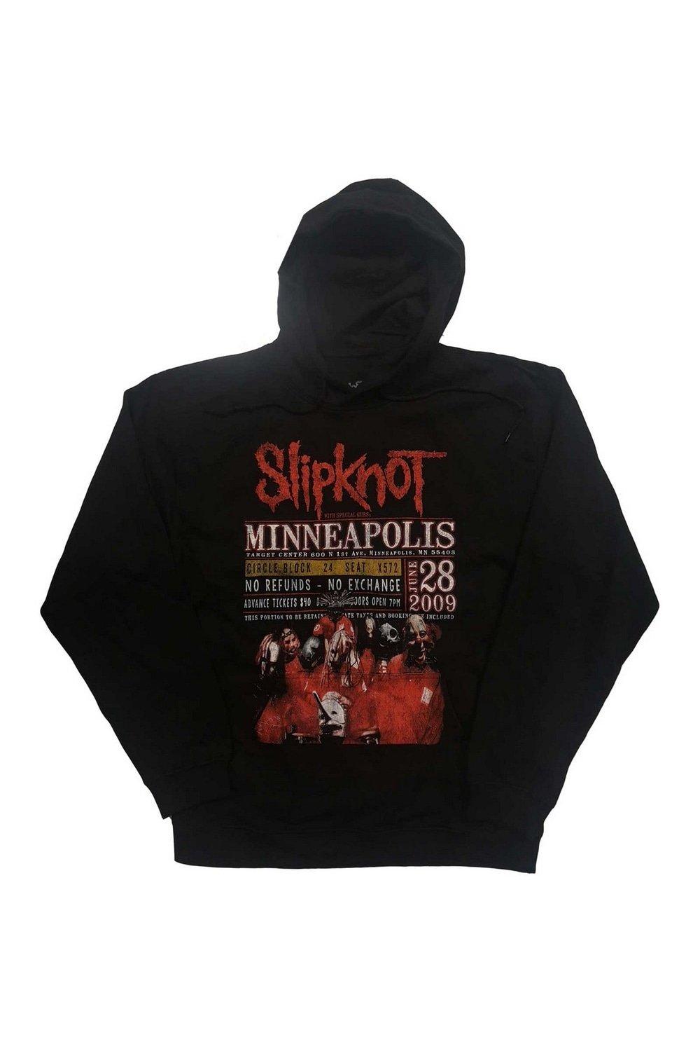 Экологичная толстовка Minneapolis 09 Slipknot, черный slipknot виниловая пластинка slipknot end for now neon yellow