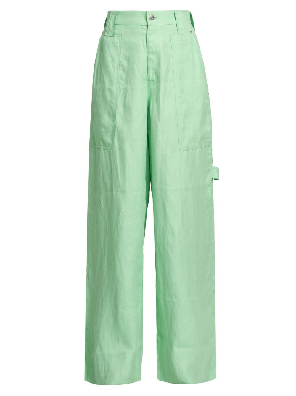 

Легкие льняные брюки из твила Stella McCartney