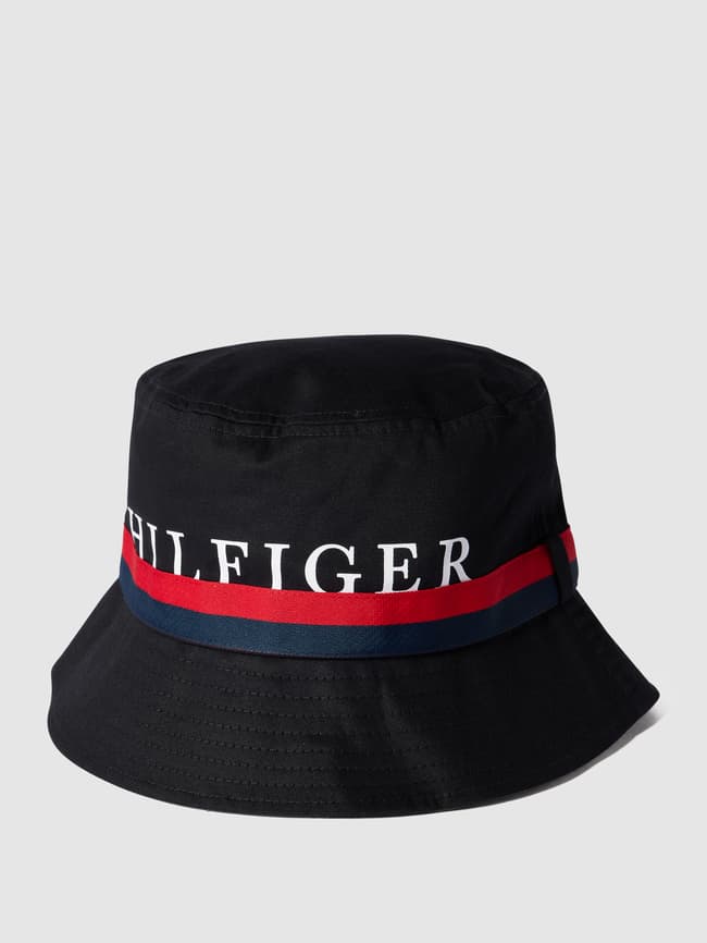 

Панама с полосками-лейблами Tommy Hilfiger, антрацит