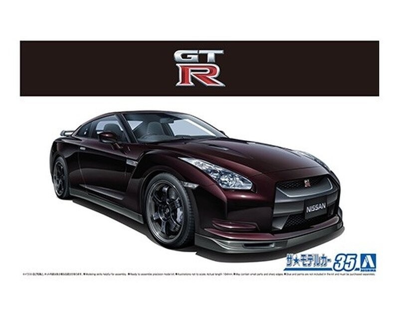 

Aoshima 06218 1/24 MC#35 Nissan R35 GT-R Spec-V '09 Inna marka