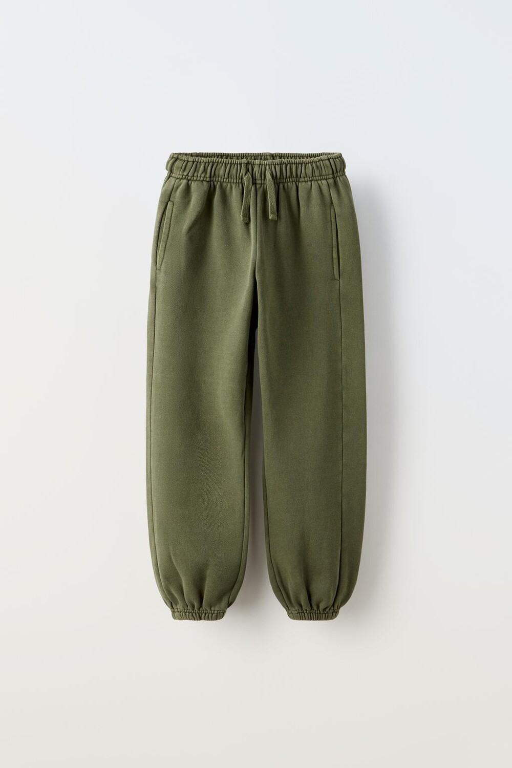 

Спортивные брюки с линками ZARA, хаки