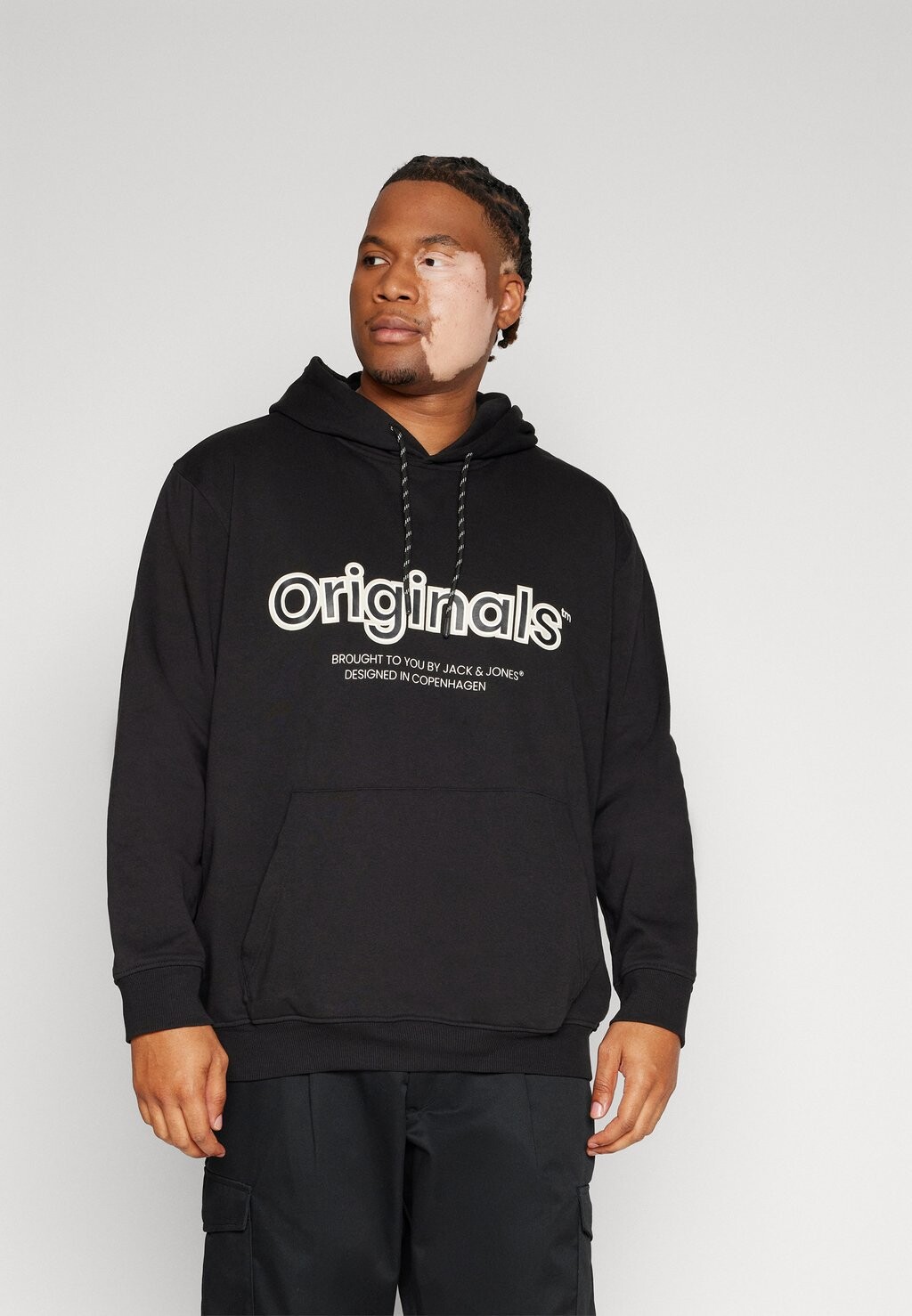 

Толстовка Jorlakewood Hood Jack & Jones, черный