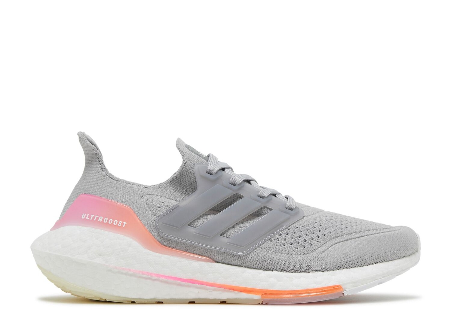 

Кроссовки adidas Wmns Ultraboost 21 'Grey Screaming Orange', серый