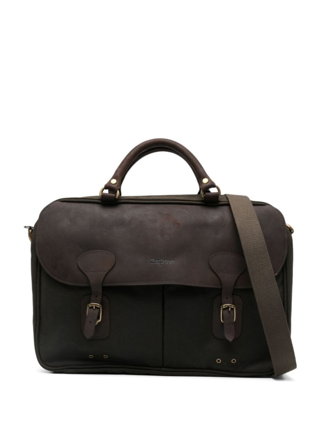 

Barbour портфель, покрытый воском, коричневый