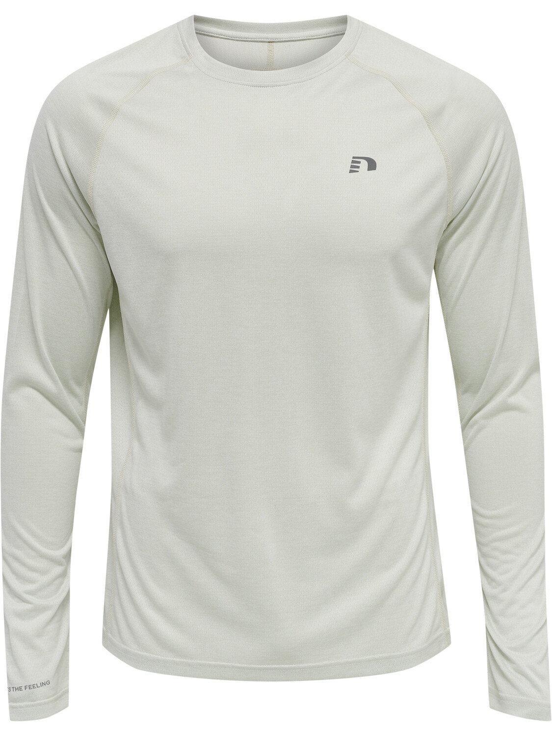 

Футболка Newline L/S Men Running L/S, цвет OYSTER MUSHROOM MELANGE