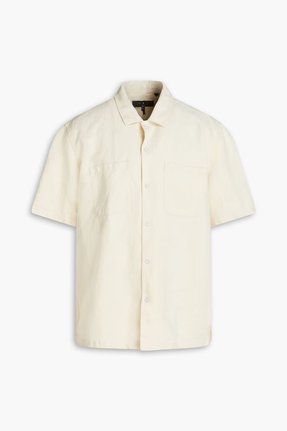 

Льняная рубашка Эйвери Rag & Bone, экрю