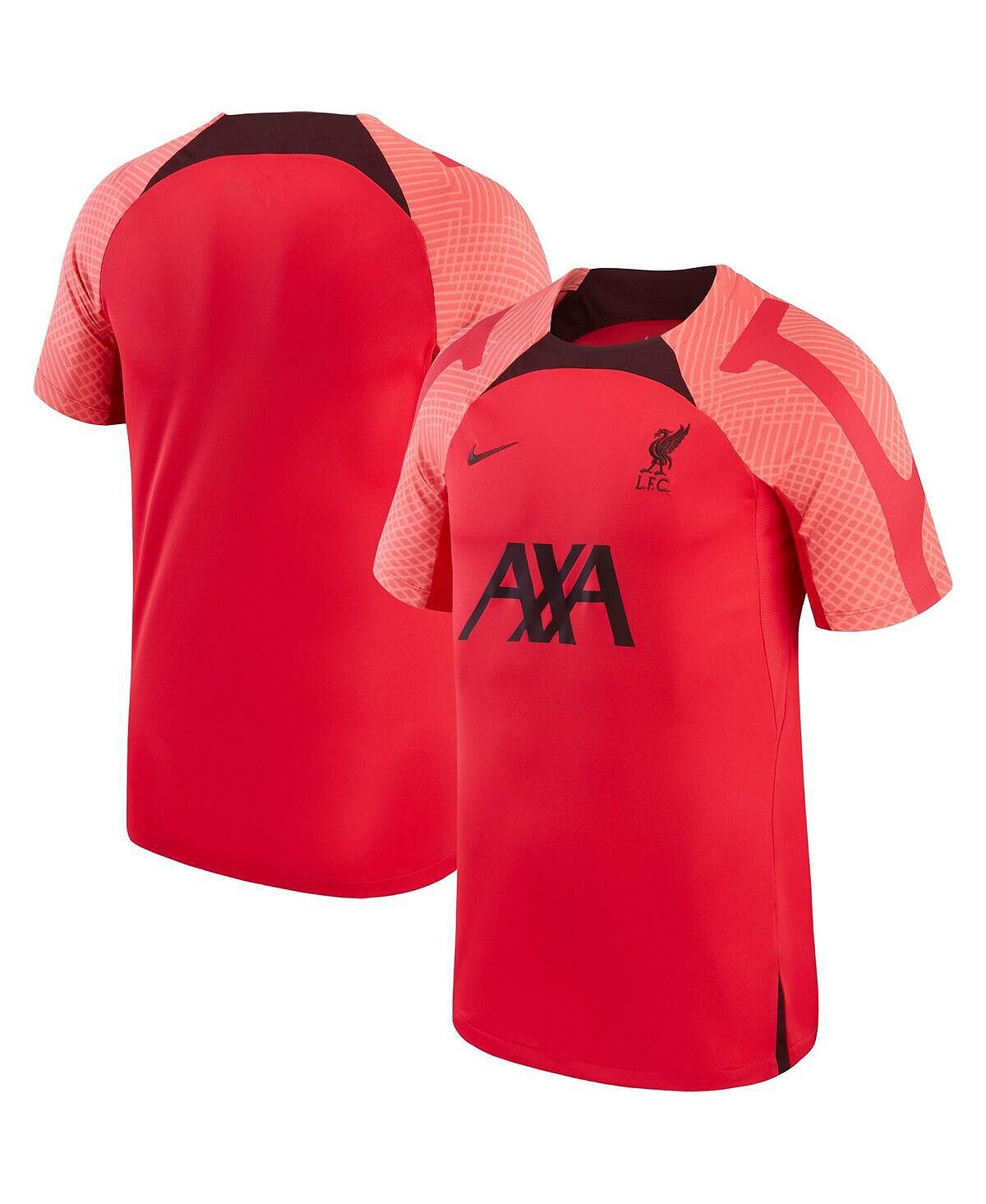 

Мужская красная футболка Liverpool Strike Performance Team с регланами Nike, Красный