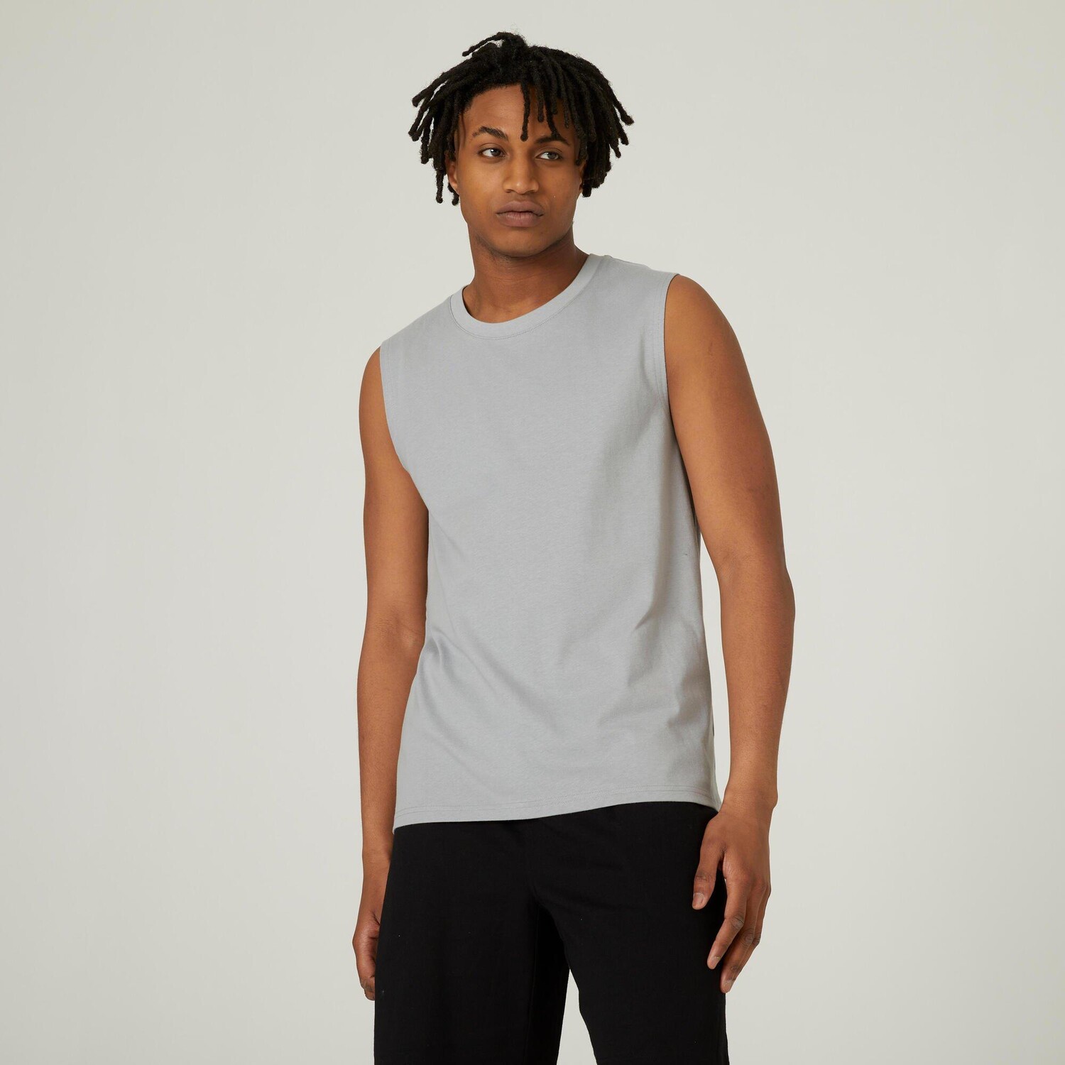 

Decathlon Stretchy Fitness K Top 500 Domyos, серый