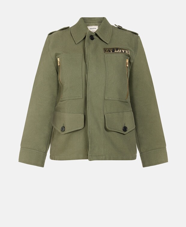 

Парка Zadig&Voltaire, хаки