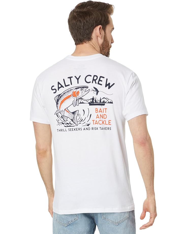 Футболка Salty Crew Fly Trap Premium, белый rescue fly trap attractant