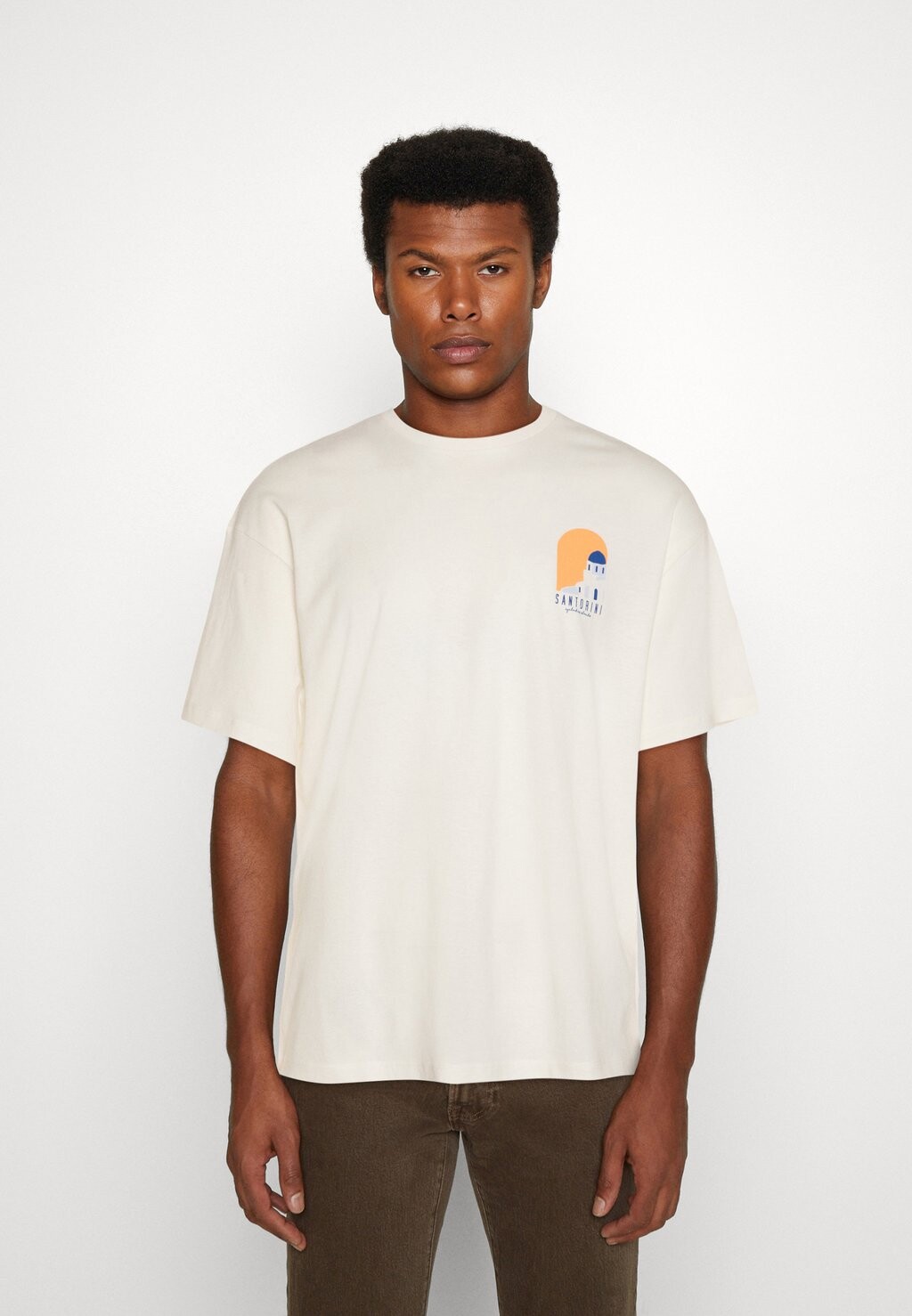 

Футболка с принтом Jack & Jones, белый