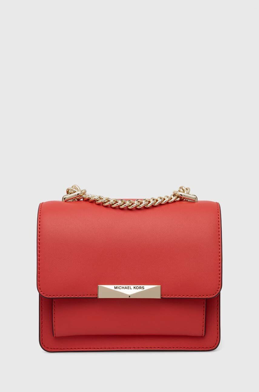 

Кожаная сумка MICHAEL Michael Kors, красный