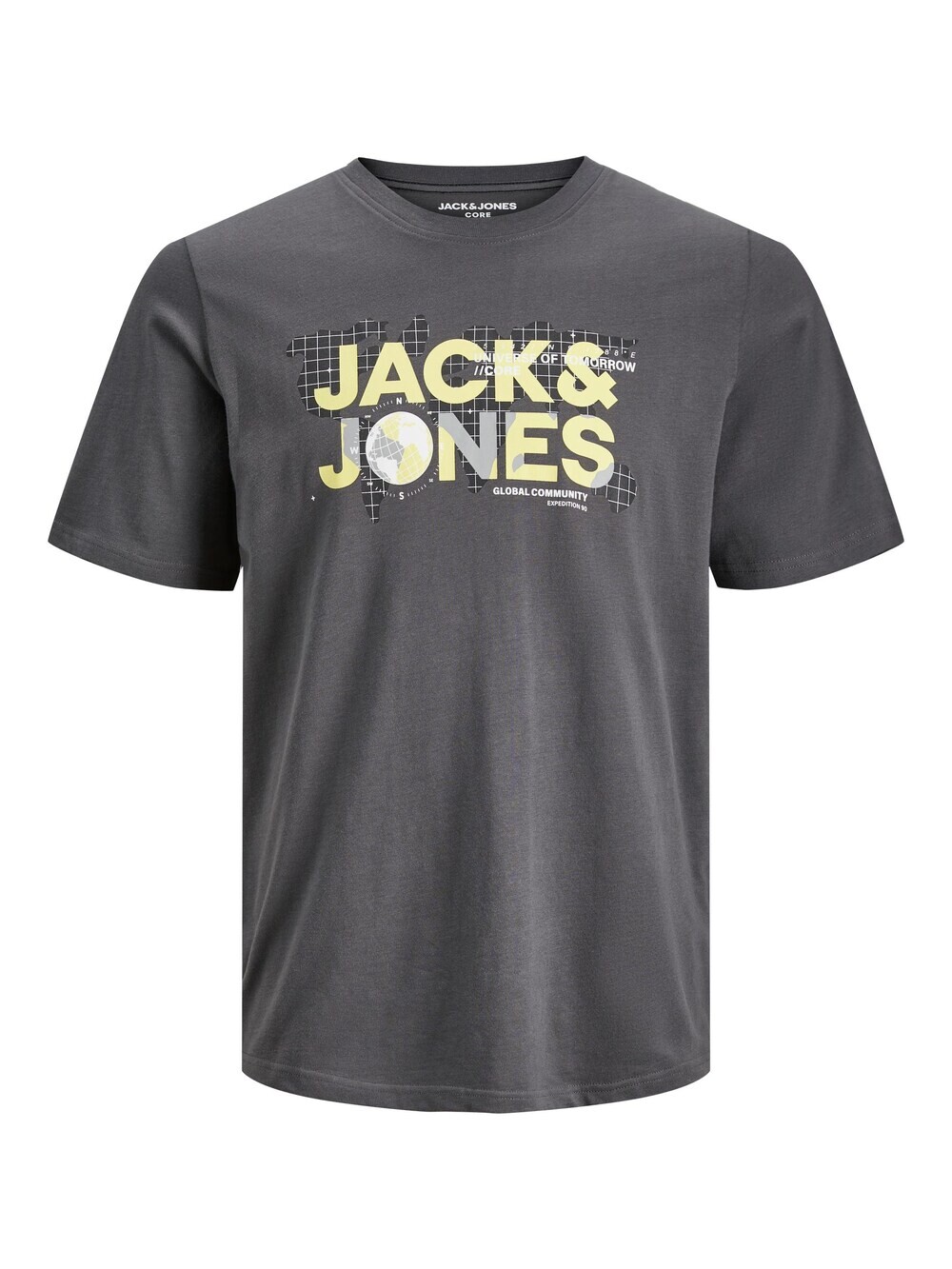 

Футболка JACK & JONES Dust, базальтовый серый