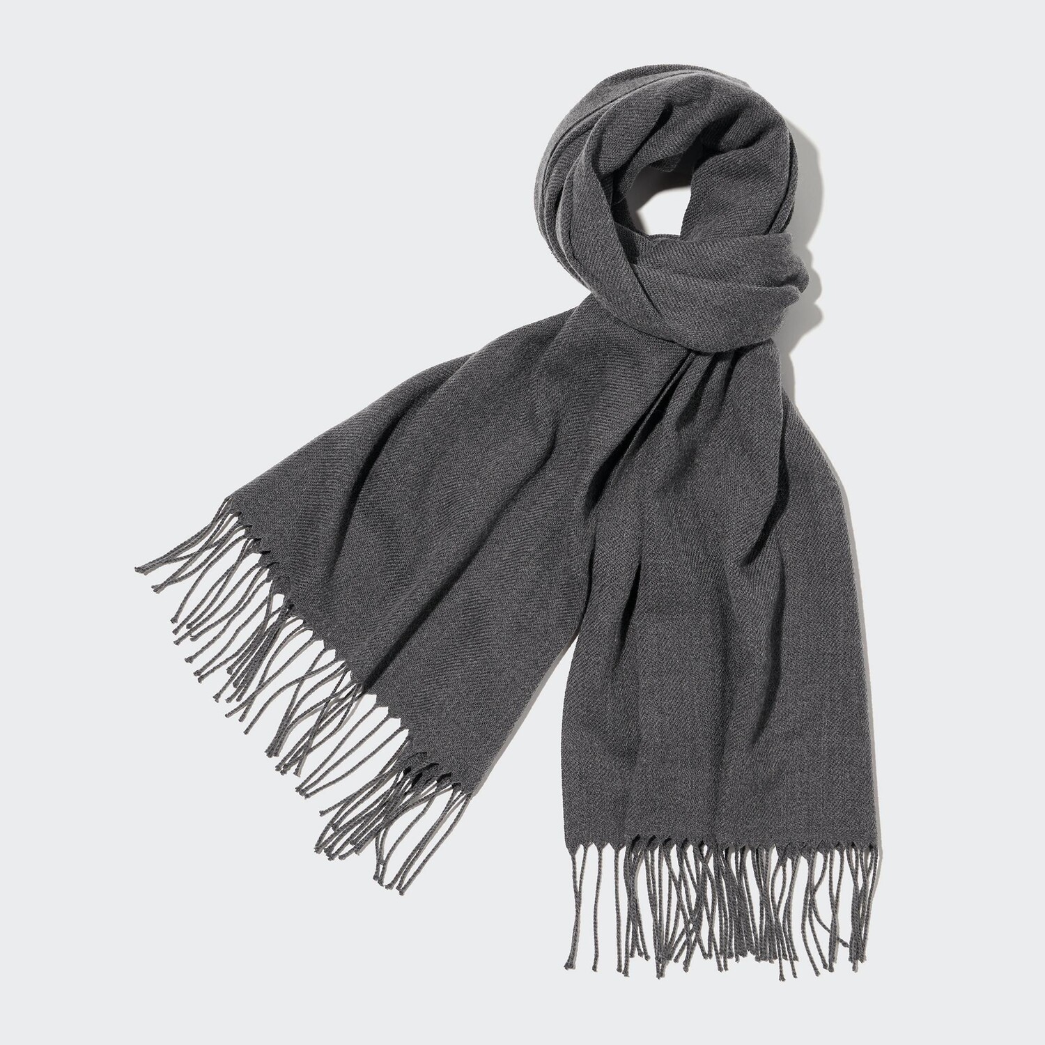 

Шарф Uniqlo теплый, серый
