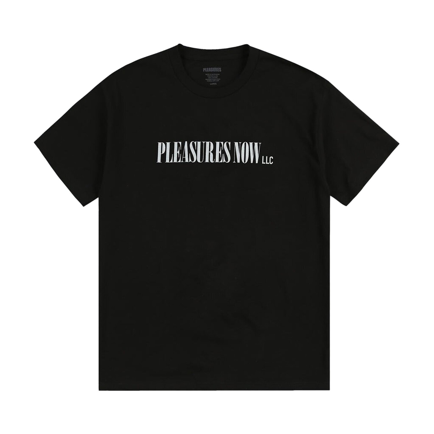

Футболка Pleasures LLC Черная, Черный