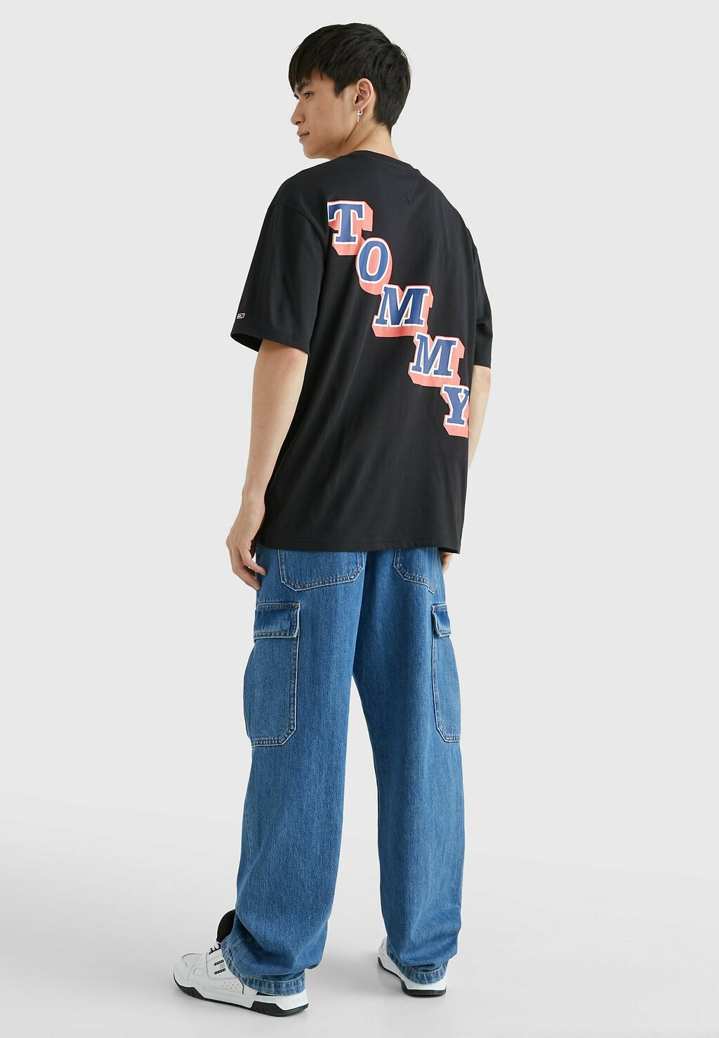 

Футболка с принтом Tommy Jeans, черный