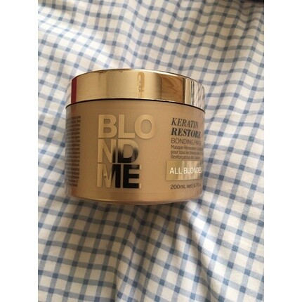 

Schwarzkopf Blondme Keratin Restore Связывающая маска 200 мл