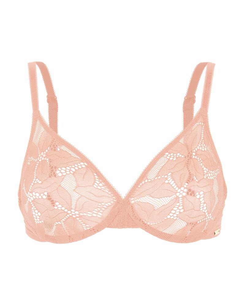 

Прозрачный формованный бюстгальтер Glossies Lotus Gossard, обнаженная