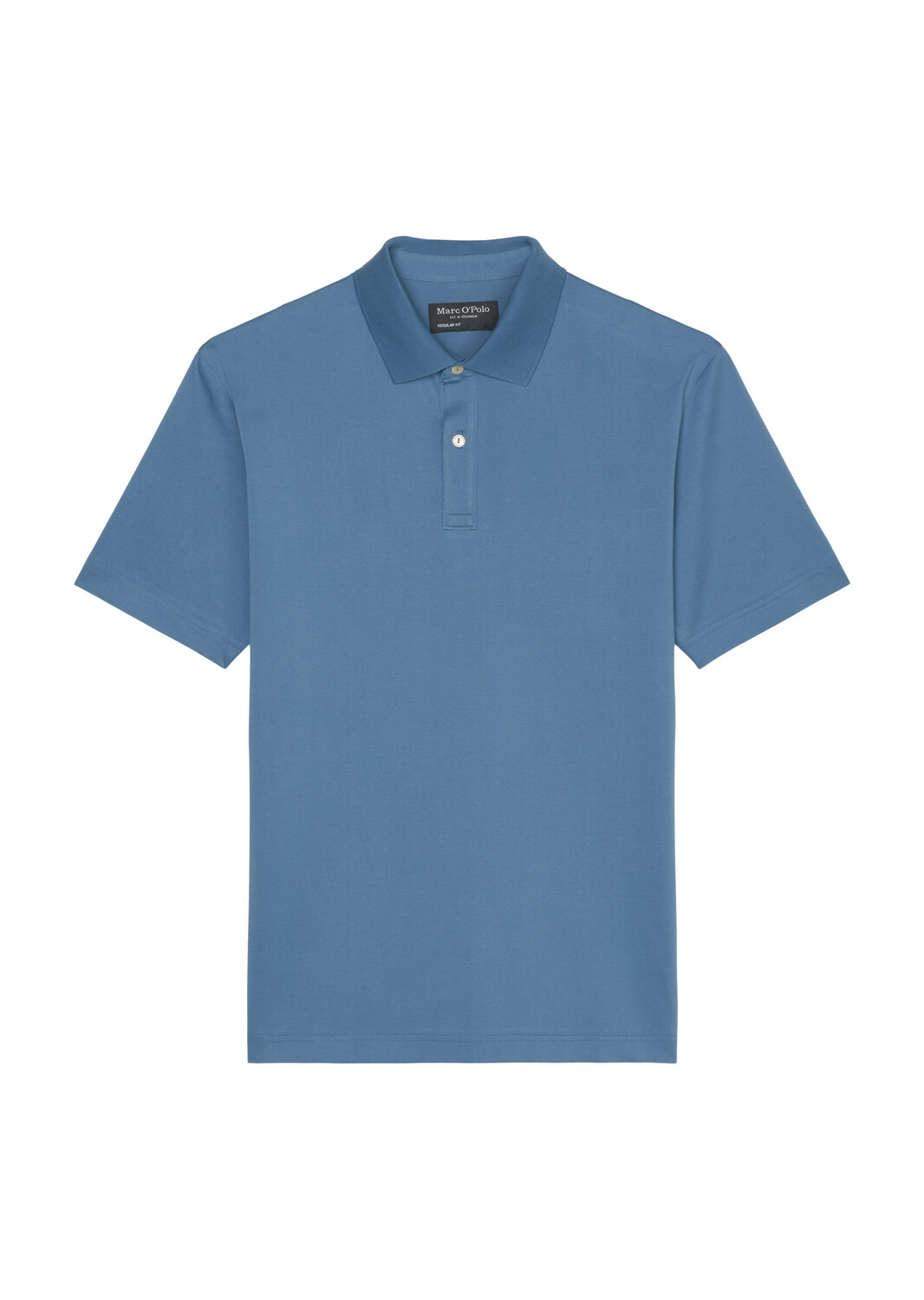 

Поло Marc O'Polo Jersey regular, цвет wedgewood