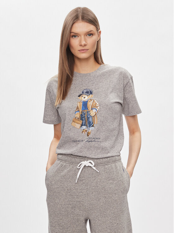 

Блуза стандартного кроя Polo Ralph Lauren, серый
