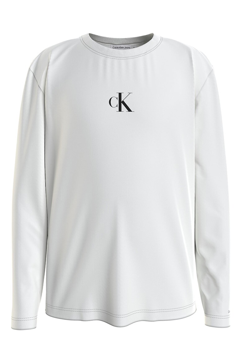 

Блузка с логотипом Calvin Klein, белый