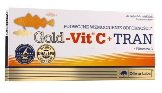

Капсулы, поддерживающие иммунную систему Olimp Gold-Vit C + Tran, 30 шт