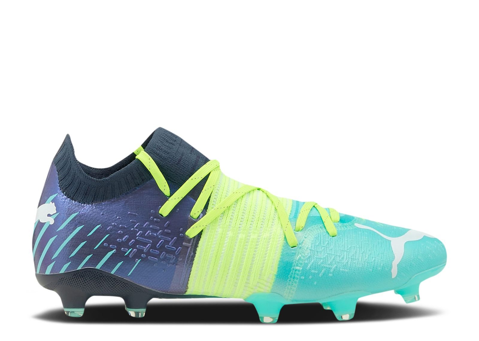 

Кроссовки Puma Future Z 1.2 Fg Ag 'Green Glare Elektro Aqua', зеленый