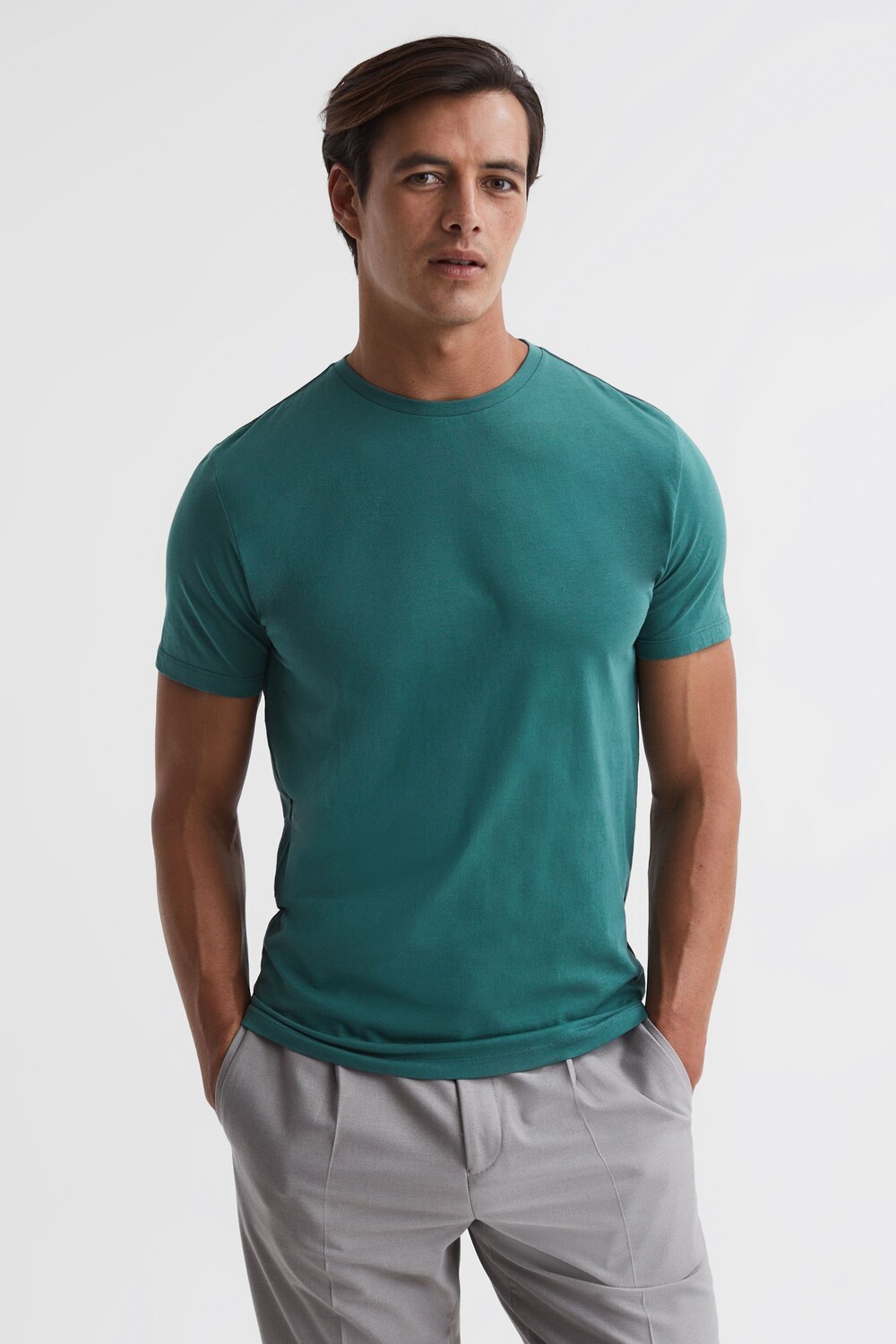 

Футболка Bless с круглым вырезом Reiss, зеленый