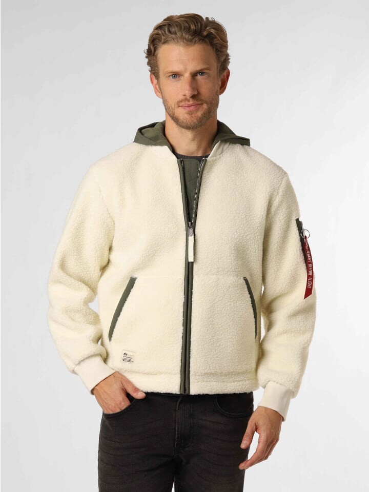 

Куртка Alpha Industries, цвет ecru grün