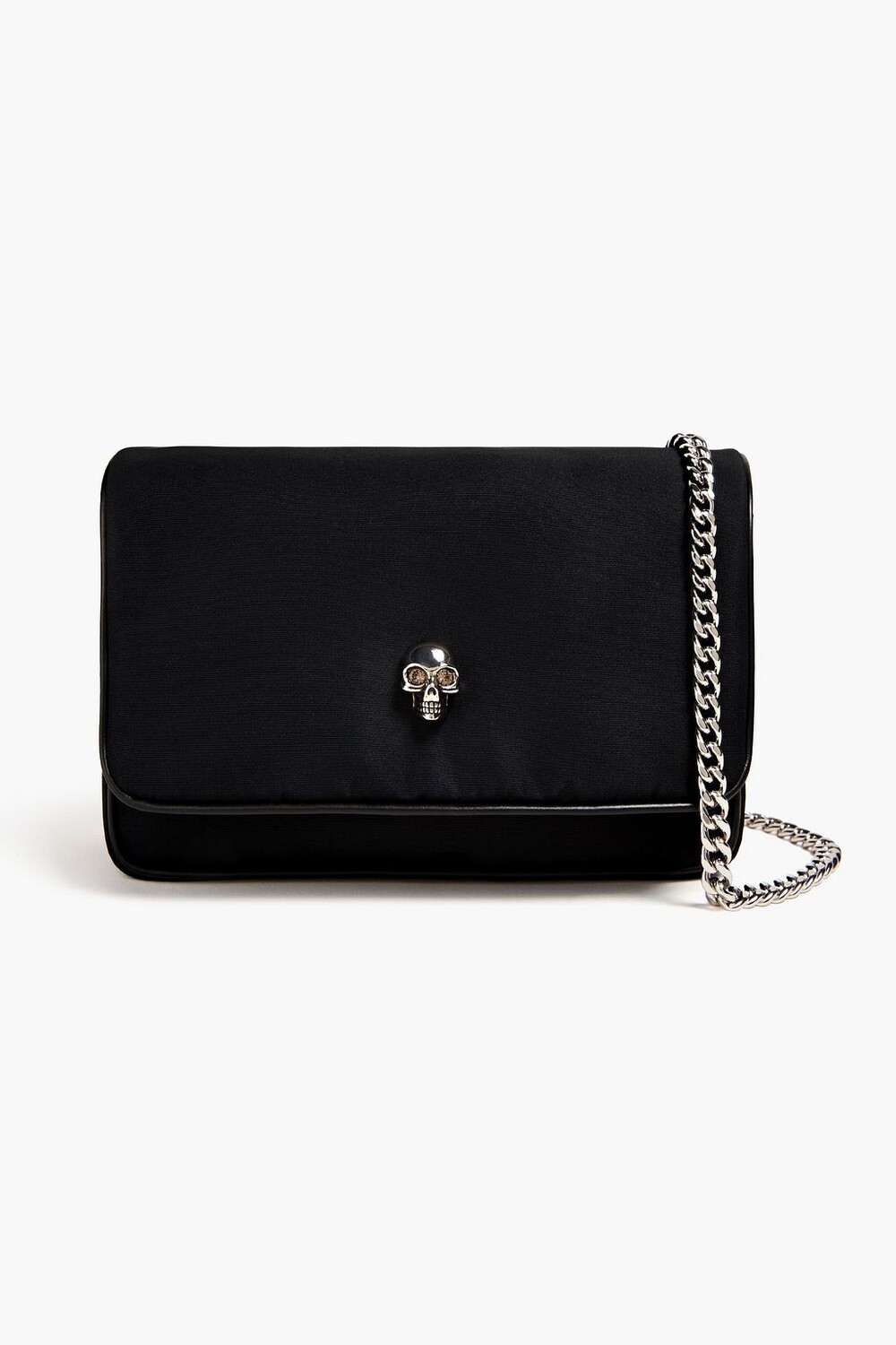 

Сумка на плечо Skull из файля ALEXANDER MCQUEEN, черный