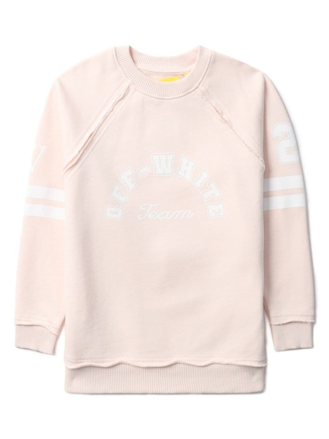 

Off-White толстовка с логотипом, розовый
