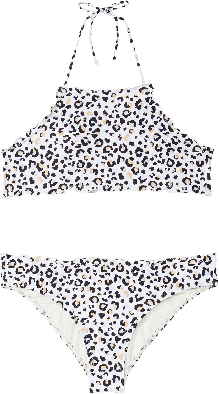 

Купальник O'Neill Kids Leopard High Neck Halter Set, цвет Vanilla