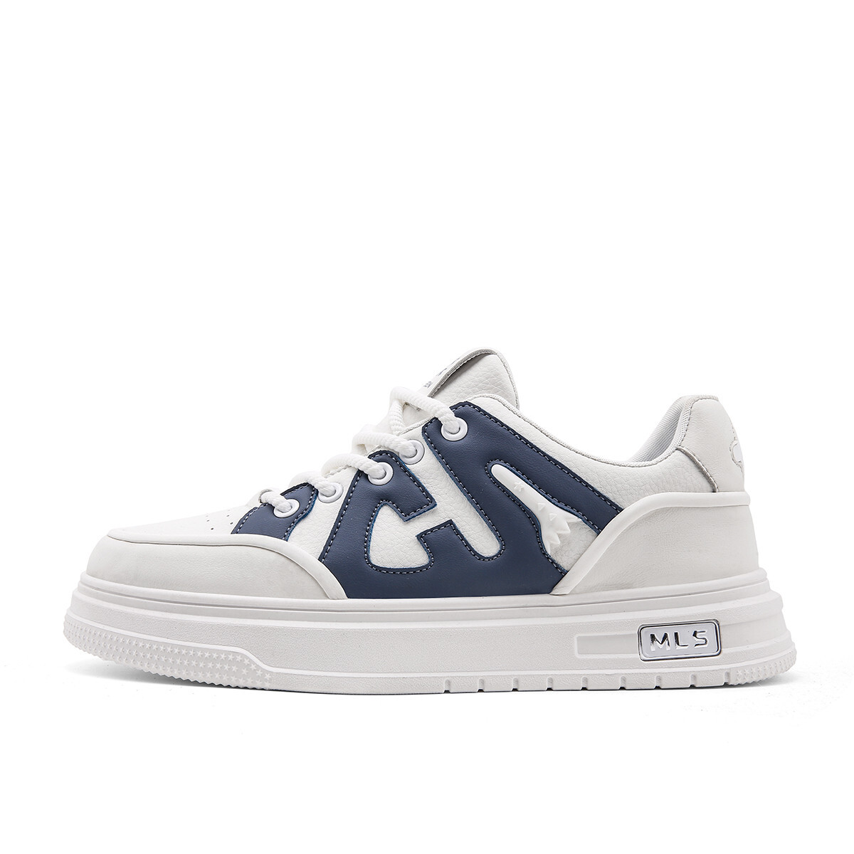 

Кеды мужские, обувь для скейтбординга низкая Mulinsen, белый/синий