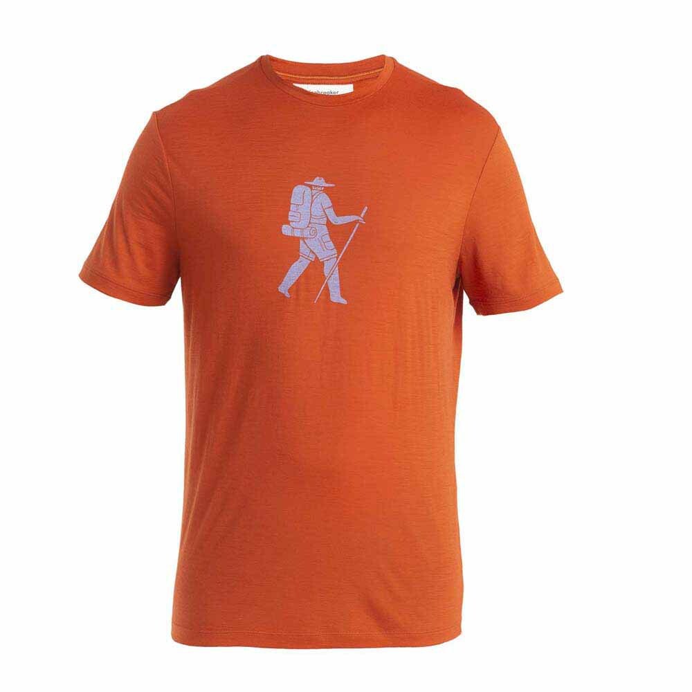

Футболка с коротким рукавом Icebreaker Merino 150 Tech Lite III Trail Hiker, оранжевый