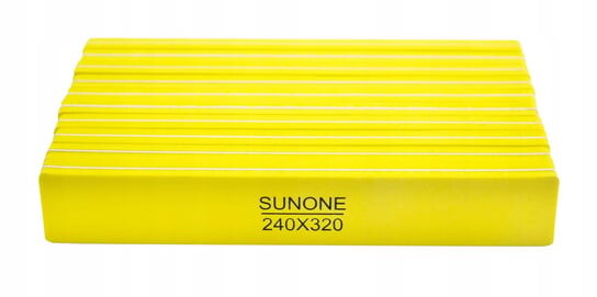 

Полировщики для ногтей прямые 240/320, 10 шт. Sunone