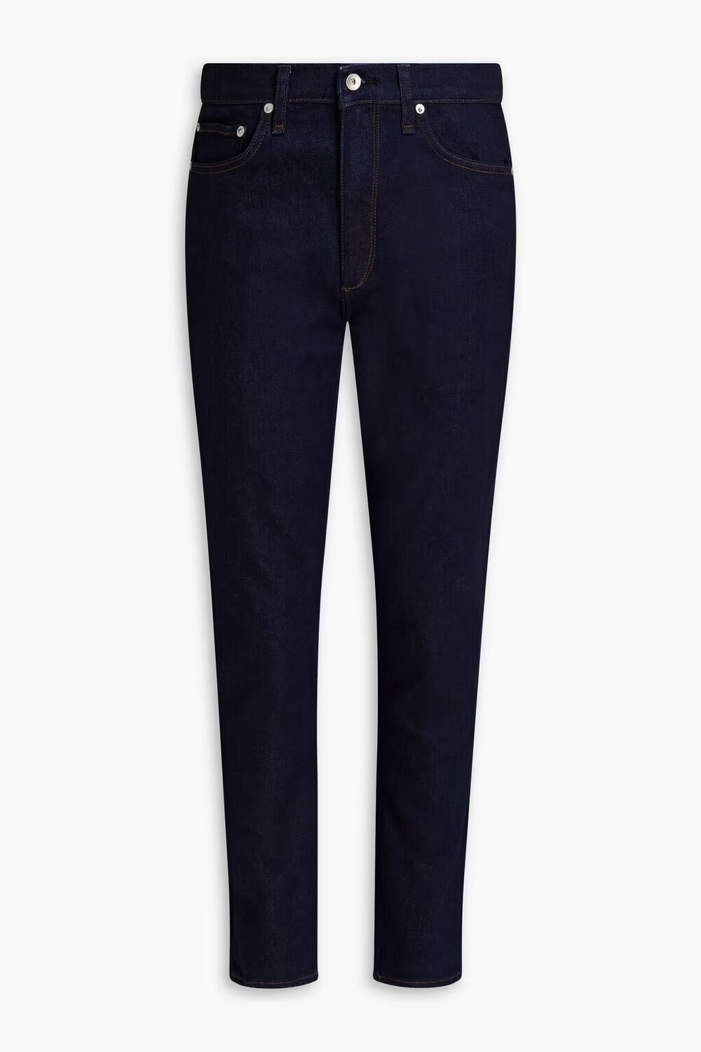 

Джинсы узкого кроя из денима Rag & Bone, темный деним