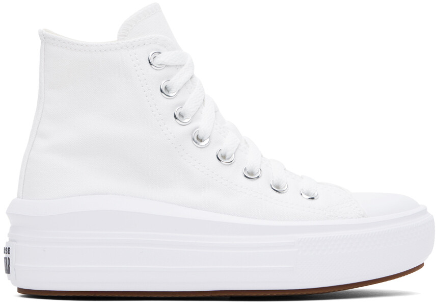 

Белые высокие кеды Chuck Taylor All Star Move Converse
