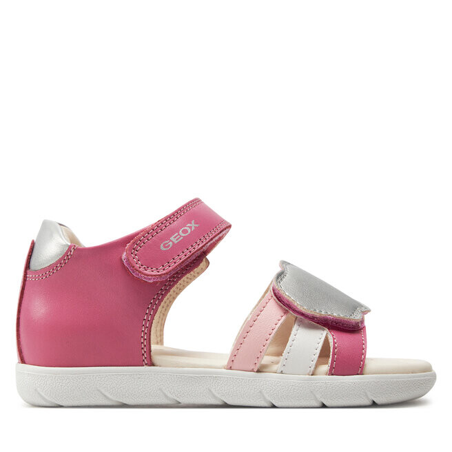 

Сандалии Geox B Sandal Alul Girl B451YA 085NF C8217 S Dk Pink/Silver, розовый