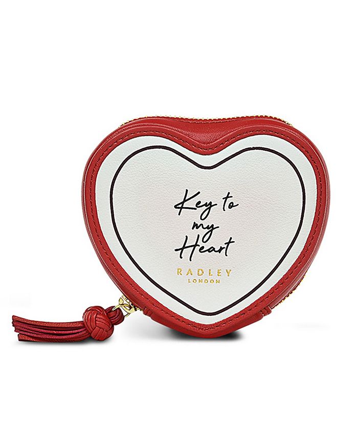 

Мини-кошелек для монет Key To My Heart на молнии Radley London, красный