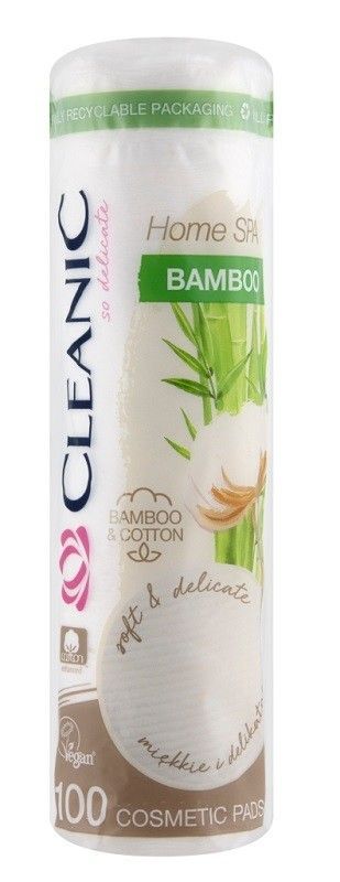 

Ватные диски Cleanic Home SPA Bamboo, 100 шт