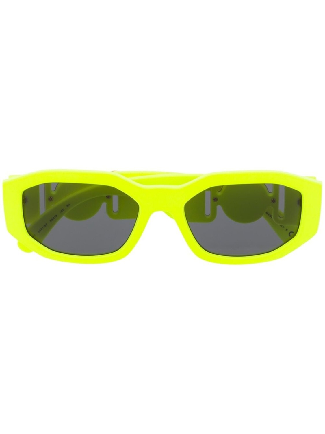 

Versace Eyewear солнцезащитные очки в овальной оправе, желтый