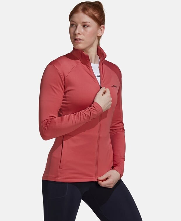 

Флисовая жилетка adidas, красный